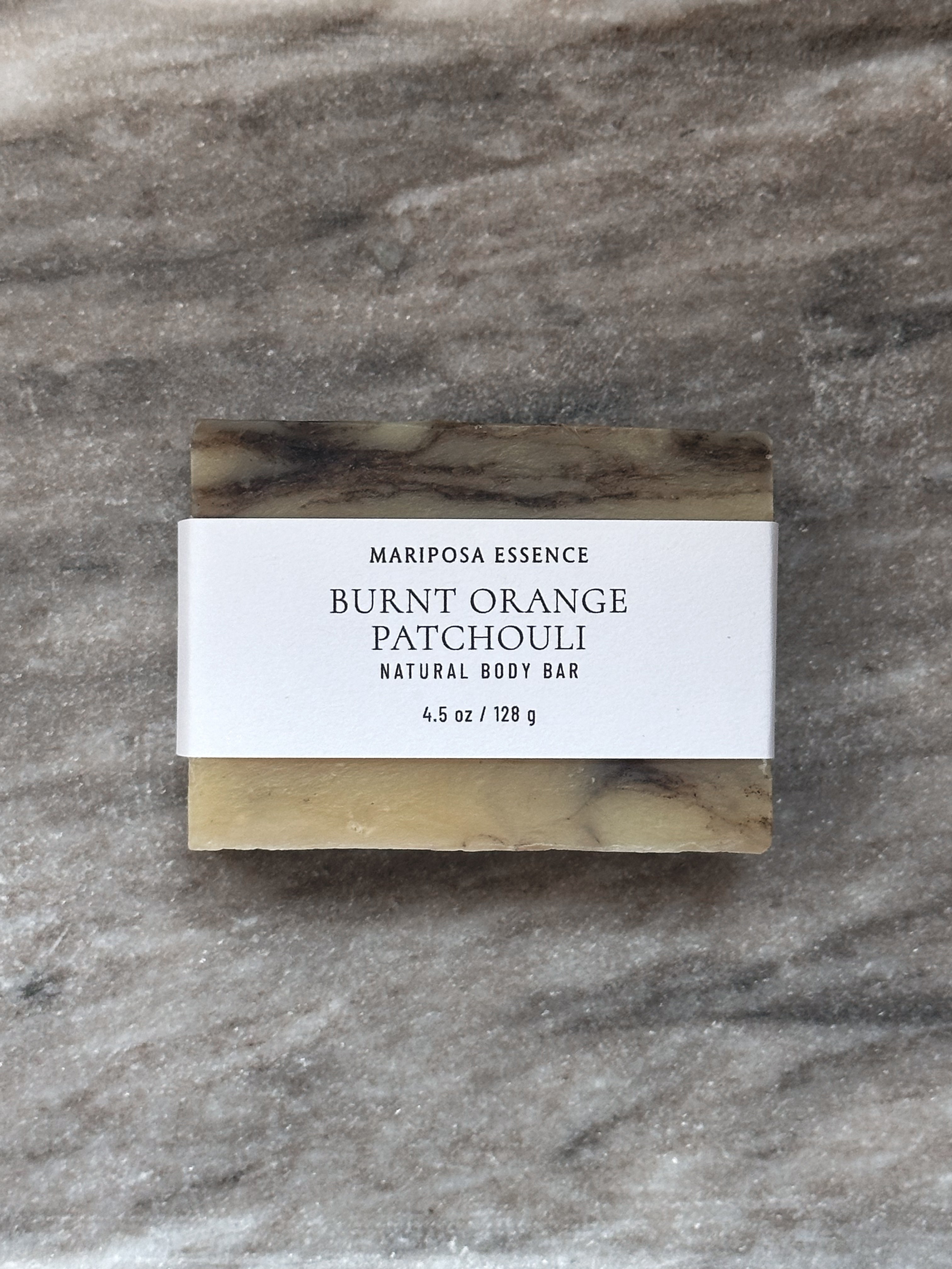 Burnt Orange Patchouli Body Bar