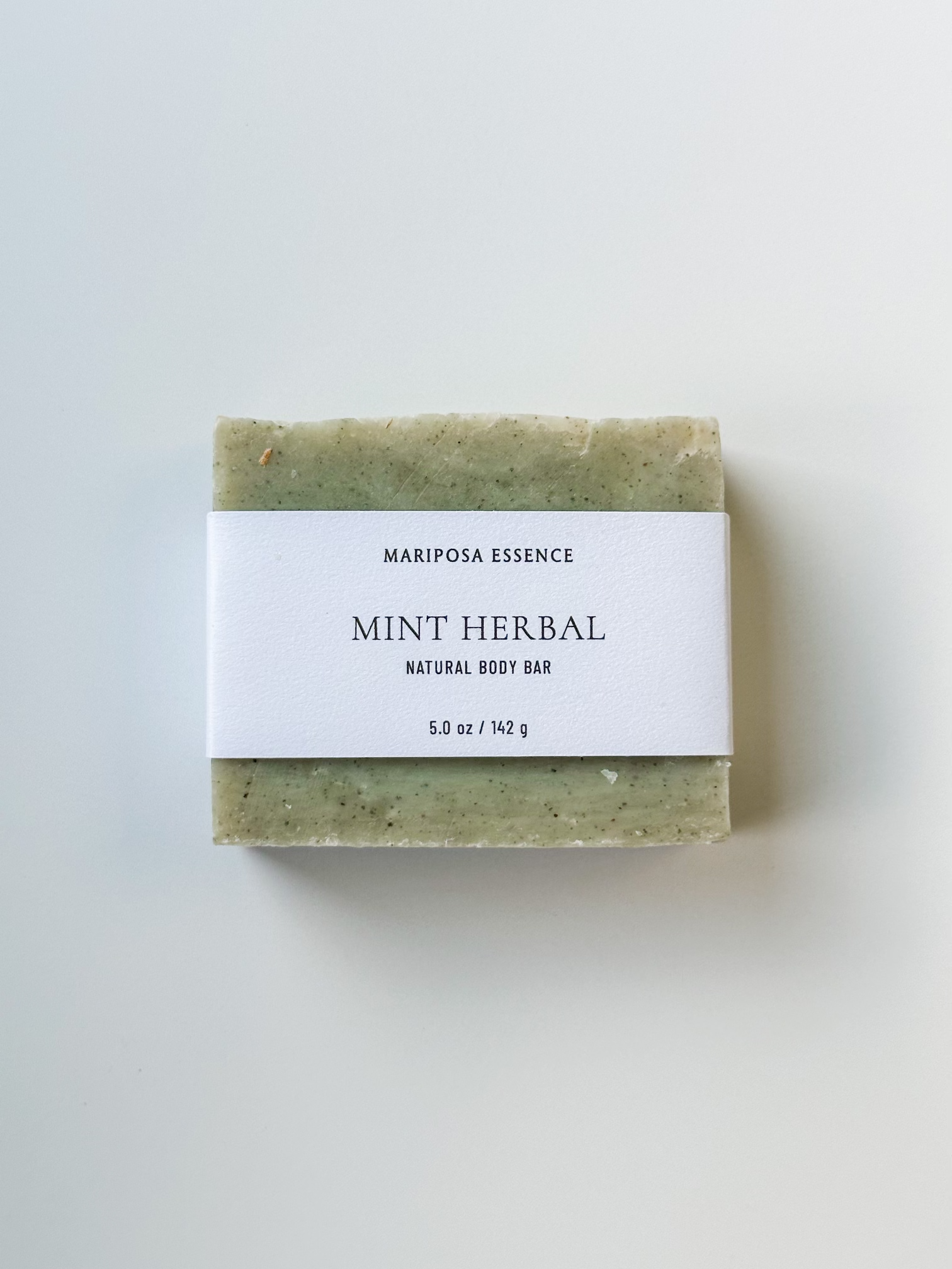 Mint herbal body bar