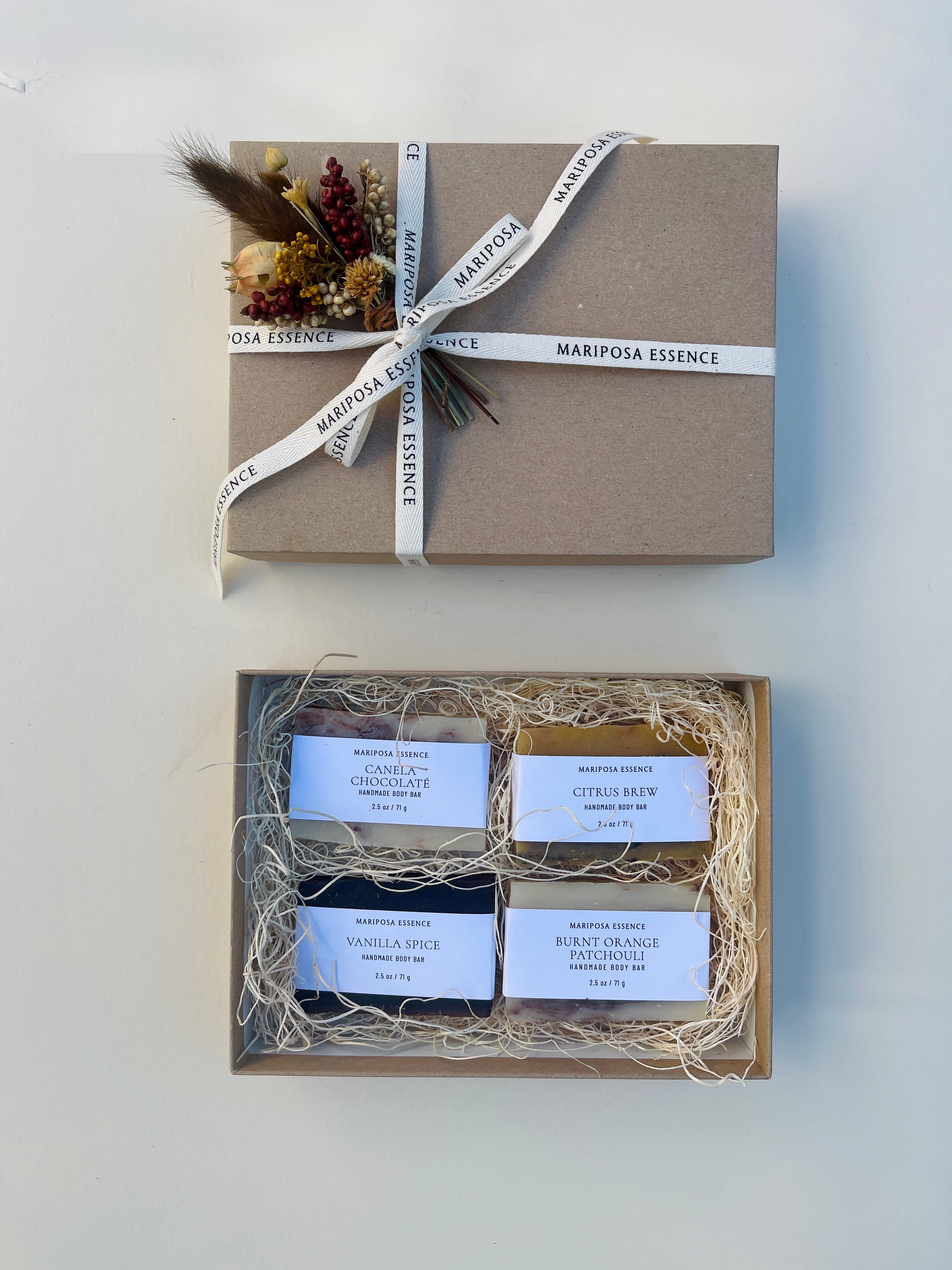 Autumn sampler size box.