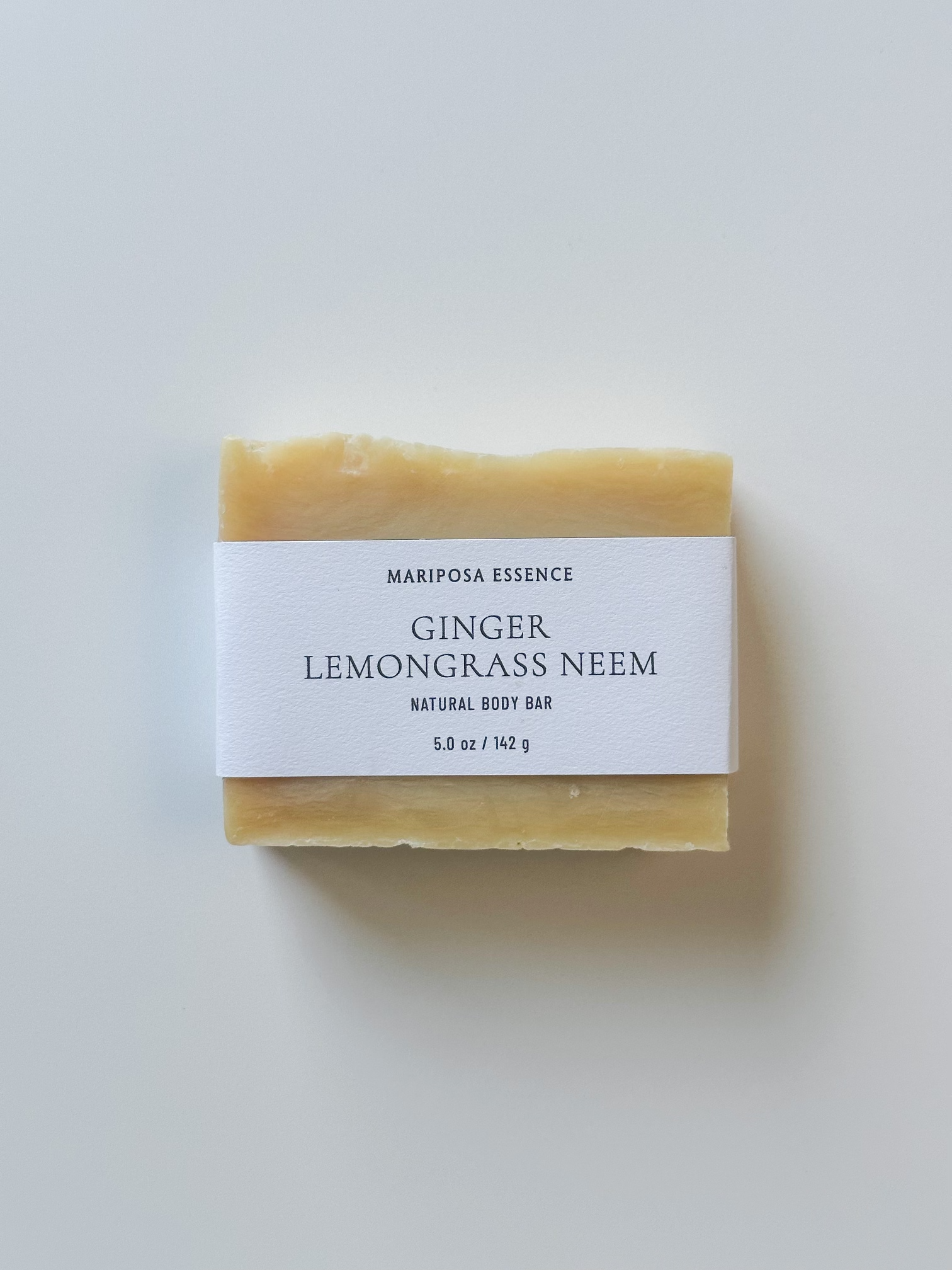 Ginger Lemongrass Neem body bar